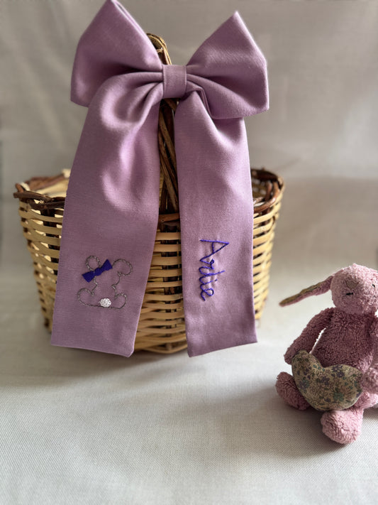 Personailsed Easter Basket Bow